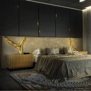 سرير نوم بتصميم فاخر